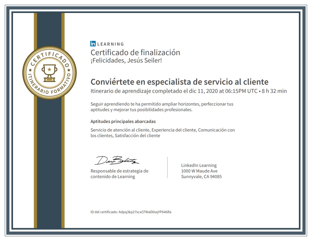 ServicioCliente